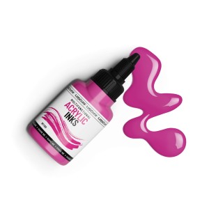 Tusze Akrylowe W1189 BRIGHT PINK 40 ml