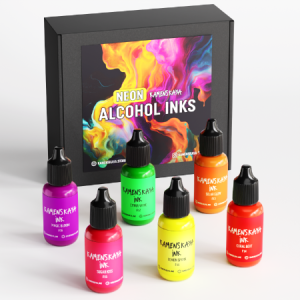 Zestaw tuszy  Neon 6 szt o poj. 15 ml