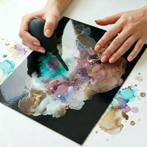 INK-ART™ – Czarne podłoże